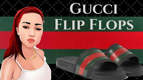 gucci flip flops girl|gucci flip flops youtube.